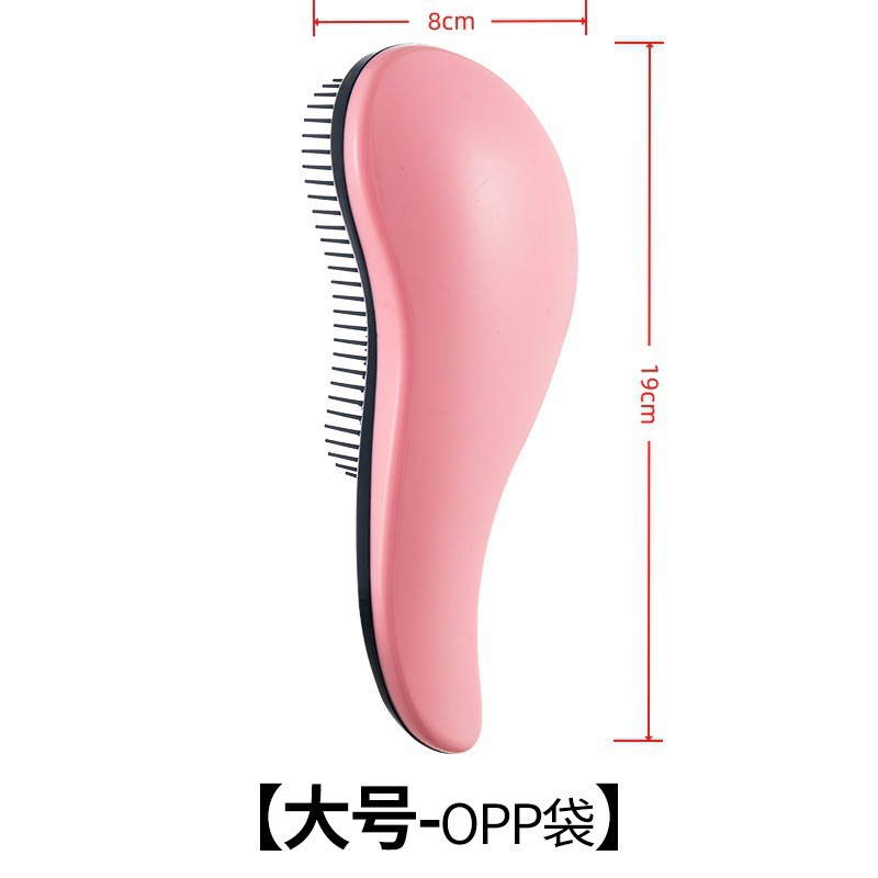 Cojín de aire peine de la mujer especial de pelo largo airbag masaje peine cabeza grande curvado costilla peine modelado artefacto peine al por mayor