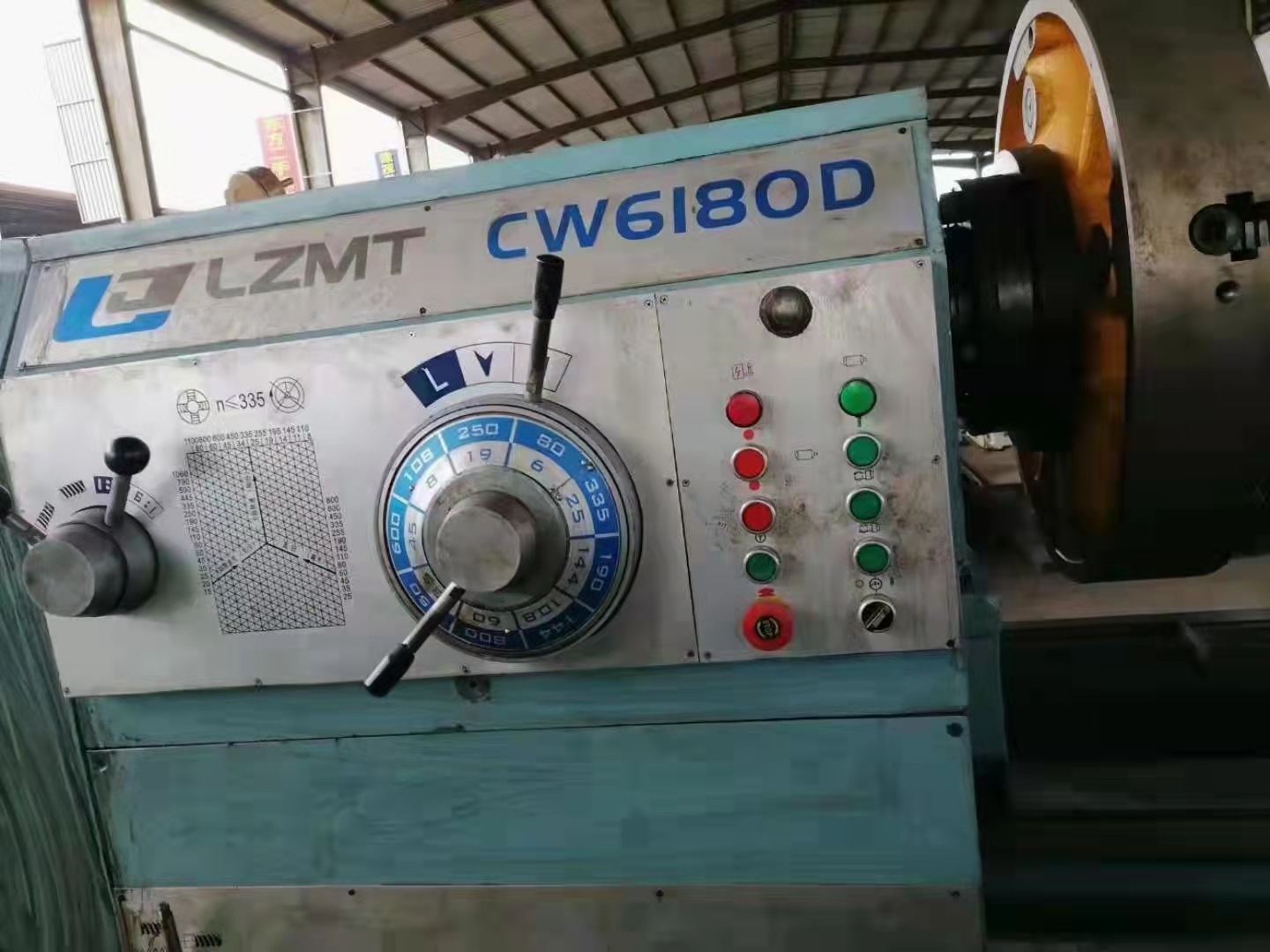 处理二手兰州CW6180Dx8米卧式车床二手兰州普车二手车床