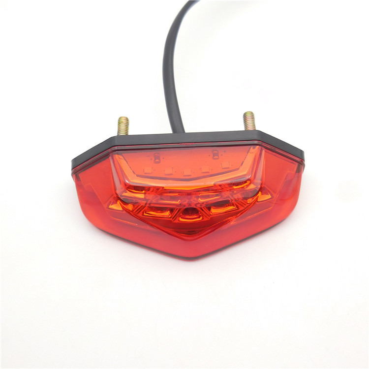 CH-2067 suitable for BMW motorcycle modified LED rear tail light electric car brake driving license plate integrated light
