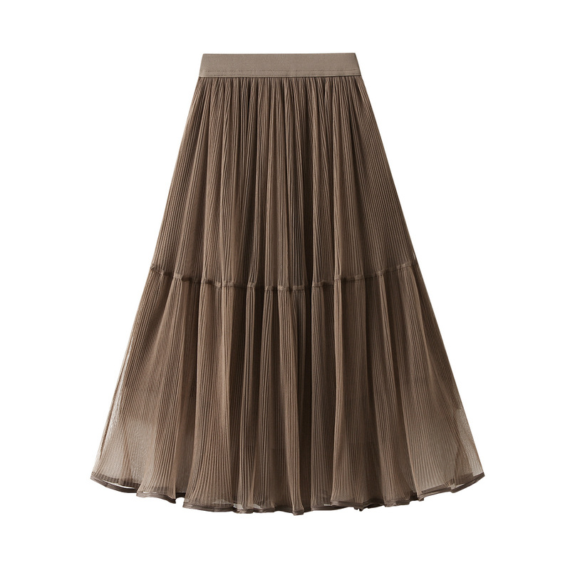 Elegant pleated skirt