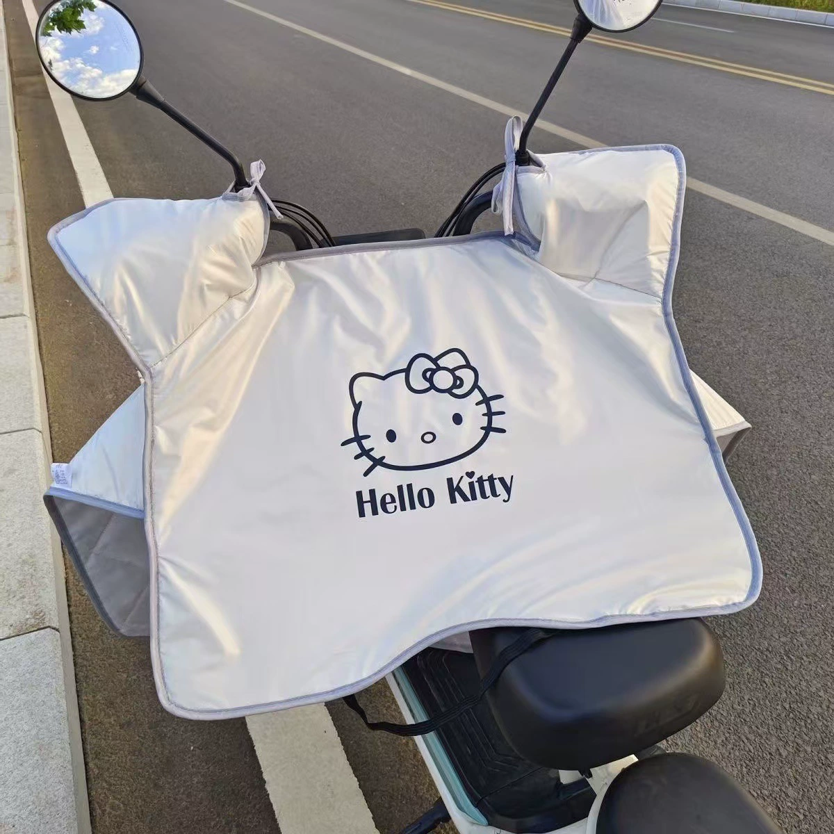 Электромобиль блокирует ветер летом