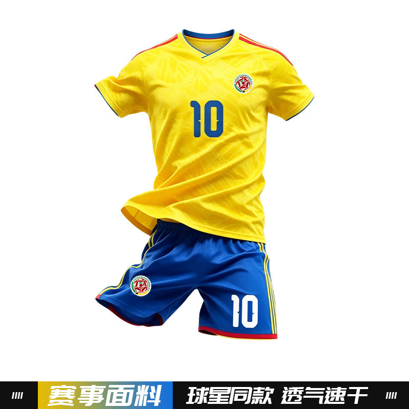 Traje de Entrenamiento de Fútbol Número 10 de Poliéster Transpirable Secado Rápido para Deportes