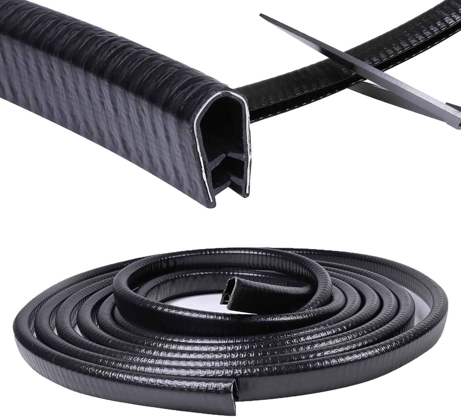 Car Anti-Collision Sealing Strip, Adhesive-Free Door Anti-Collision Strip, Anti-Scratch, Anti-Scrape, Door Edge Anti-Scratch, Invisible Anti-Scratch Strip