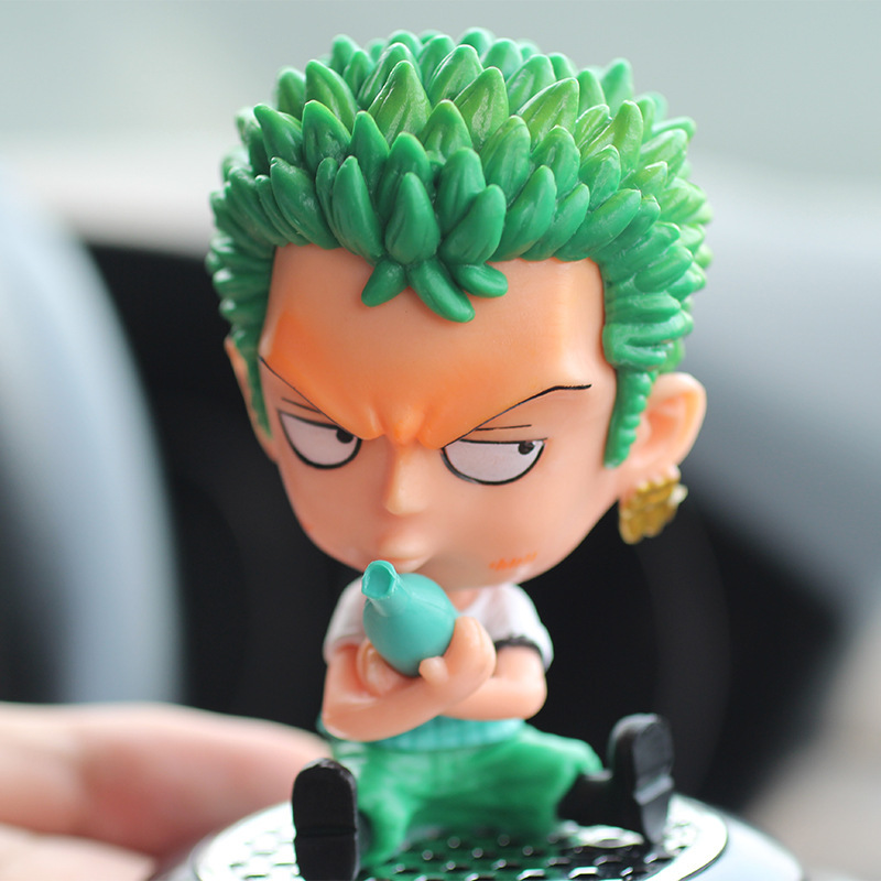Anime de dibujos animados One Piece Naruto y otras series de perfumes de coche, adornos de coche, accesorios de decoración de coche