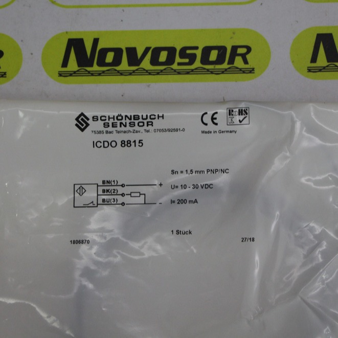 SCHONBUCH ICDO8815   ICDO 8815咨询再订期货