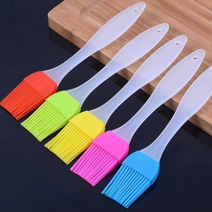Раздельная силиконовая масляная щетка Маленькая щетка для барбекю Устойчивая к высоким температурам Без ворса Кухонные Инструменты для выпечки Кисть для масла для торта