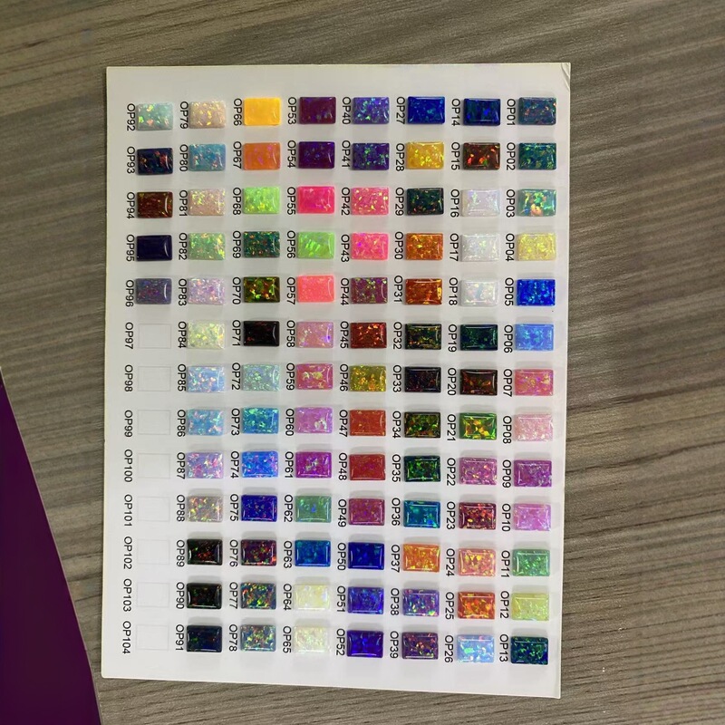 Round Beads Plain Artificial Various Colors and Sizes Can Be Customized Opal Synthetic Opal Protein Bare Stone Smooth Surface Manufacturer
