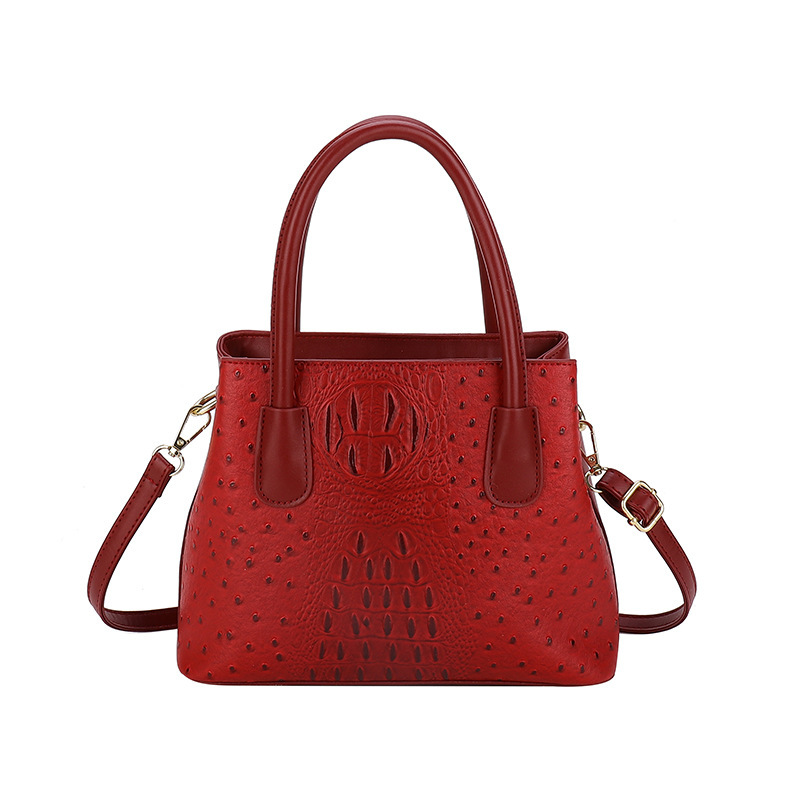 2024 New Fashion Crocodile Pattern Women's High Grade Handbag Single Shoulder Crossbody Bag BA_voghion.com