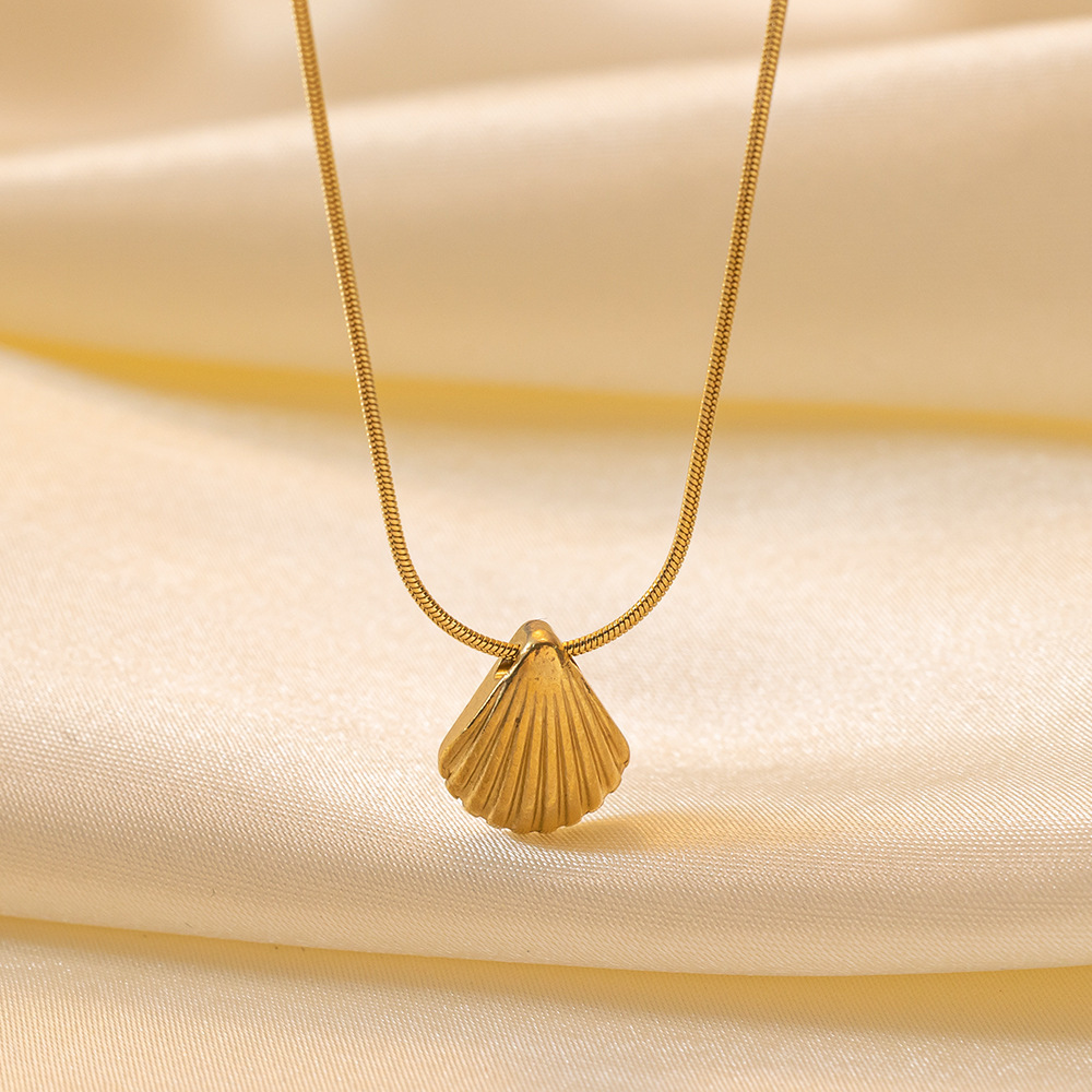 5g Weight 0.03µm-0.05µm Gold Plating Thickness PVD Coated Gold Plating Process Real Gold Plated Plating Material Zircon Inlay Material Rings, Earrings, Necklace Classification cable chain Chain Type Daily Occasion 304 Stainless Steel Material Starfish, Shell Pattern All Seasons Season Women's Gender IG Style, Marine Style Style Waterproof Non Tarnish, Inlay Craft PVD Coated Real Gold Plated 18K Gold Starfish Shell Titanium Steel IG Style Marine Style Waterproof Non Tarnish Rings Earrings Necklace 12
