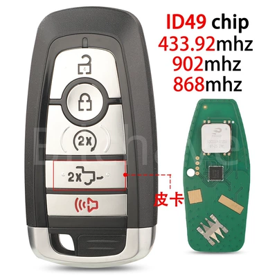 Id49 Chip, Car Keys - 43392mhz-single-frequency-pickup-button