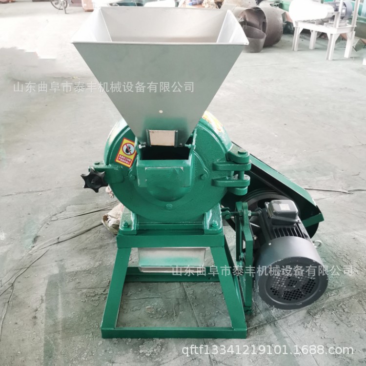 自吸式玉米小麦磨面机 猪鸡鸭鹅饲料粉碎机 泔水餐厨垃圾粉碎机