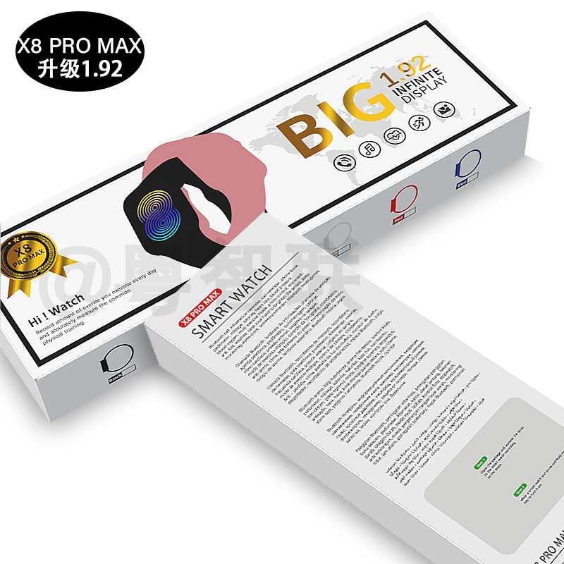 爆款X8 PRO MAX BIG智能手表跨境蓝牙通话高清带旋转消息健康手表详情8