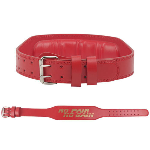 Weightlifting Fitness Waist Belt Deep Squat Hard Pulling Cowhide PU Men and Women Weightlifting Protection Lever Clip Sports Protective Waist Belt 