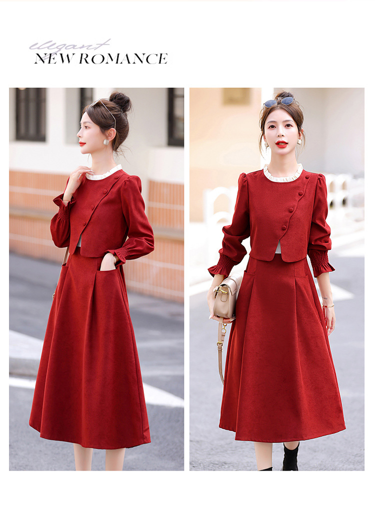 C9752 1490K ÁO SƠ MI NỮ HANTDC DÀI TAY CẢ BỘ 2 MÓN MÙA XUÂN THU ĐÔNG THỜI TRANG NỮ G04 SẢN PHẨM MỚI