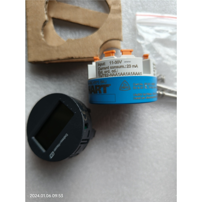 e+h温度变送器TMT82