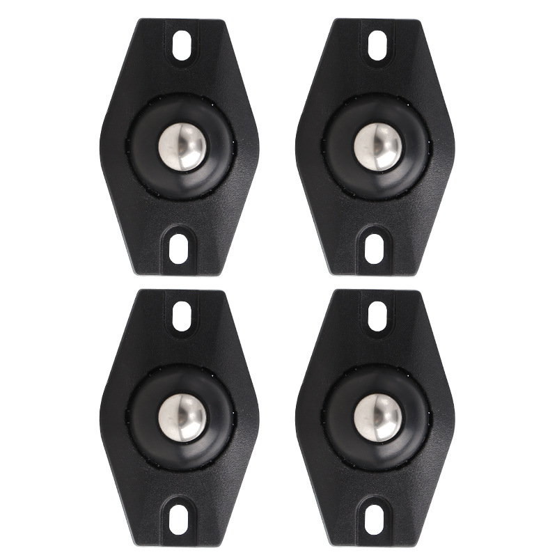 Nueva rueda universal sin punzonado y pegado rueda universal caja de almacenamiento caja de almacenamiento carro pequeño con bola polea universal