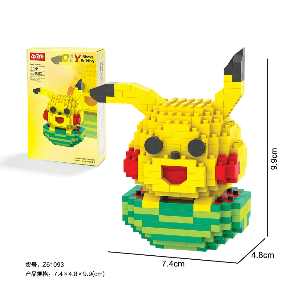 Mini Building Block Set — Sanrio-style Small-Particle Constructor Figures, Gift for Kids
