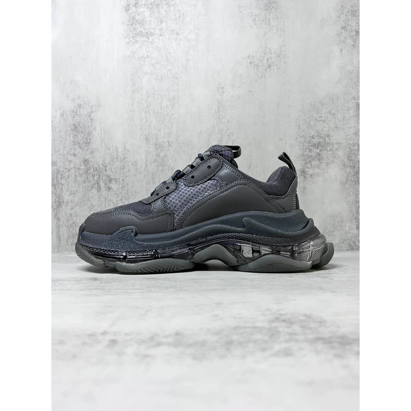 Кроссовки Chunyuan Triple S Crystal, массивная подошва, воздушная подушка, для улицы (унисекс)