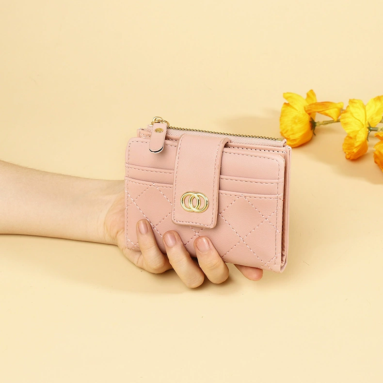 Кошелек, тонкая небольшая сумка через плечо, стиль Chanel