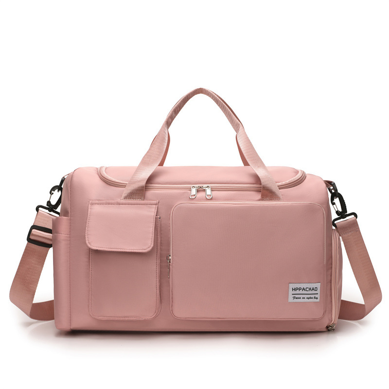 Bolsa de fitness de las mujeres al por mayor nueva gran capacidad crossbody bolsa de deportes de los hombres moda simple impermeable bolsa casual bolsa de viaje