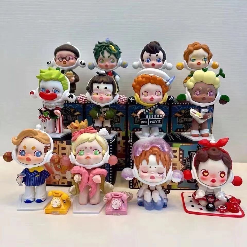 Motherland Edition Sp3 Generation Life Is Like a Play Series Bubble Mart Blind Box Figure Toy Trendy Doll Ornament Gift