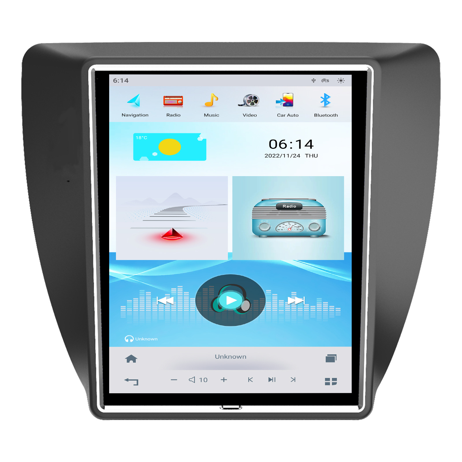 Suteng For 10.4 inch Vertical Screen Sagitar Center Control HD IPS Android Navigation (Other Automotive Communications) - qualcomm-6125-octa-core-4g64g-car-play