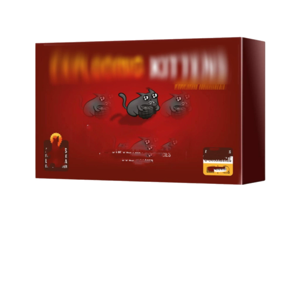 Cross-border hit Spanish kittens Exploding Kittens family party tabletop game