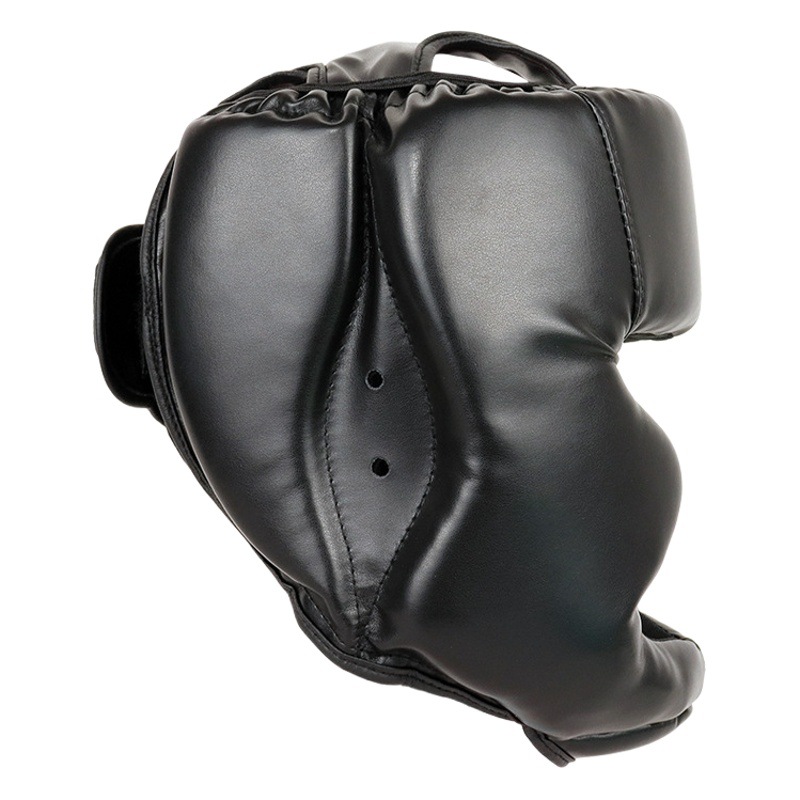 Casco de boxeo Sanda cabeza protector adulto niños cara protector Mono Cara lucha taekwondo cabeza protector cabeza cubierta cara protector