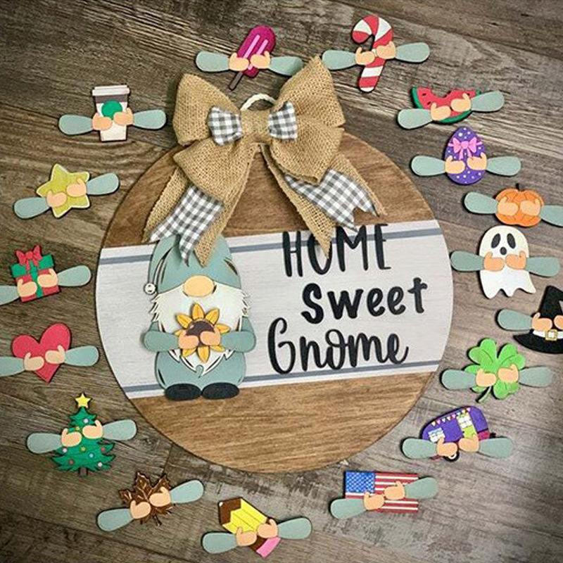 Wooden Hanging Plaque Style 1