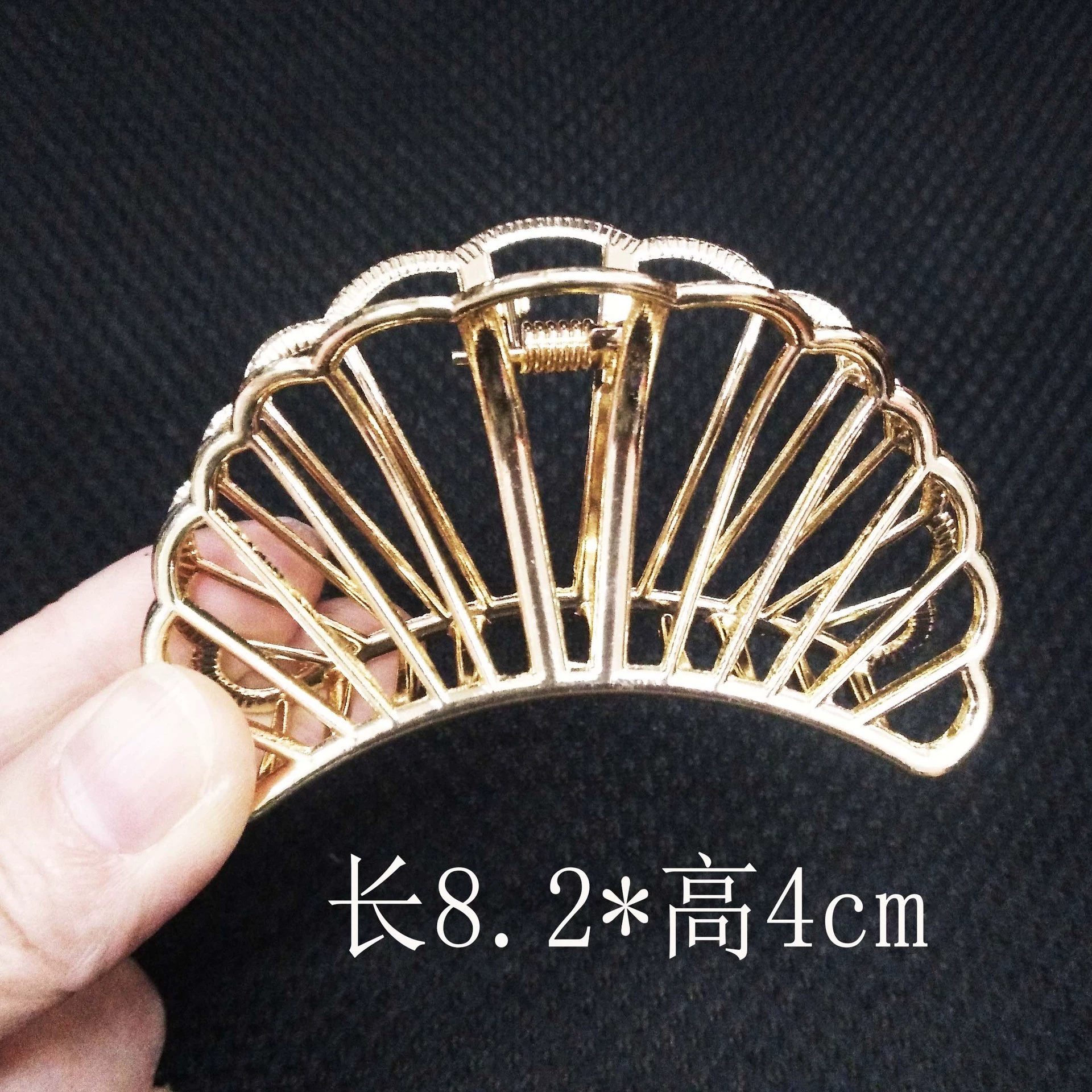 Зажим для волос, акула, крупная ракушка каккраб декоративная булавка, Южная Корея, интернет-знаменитость