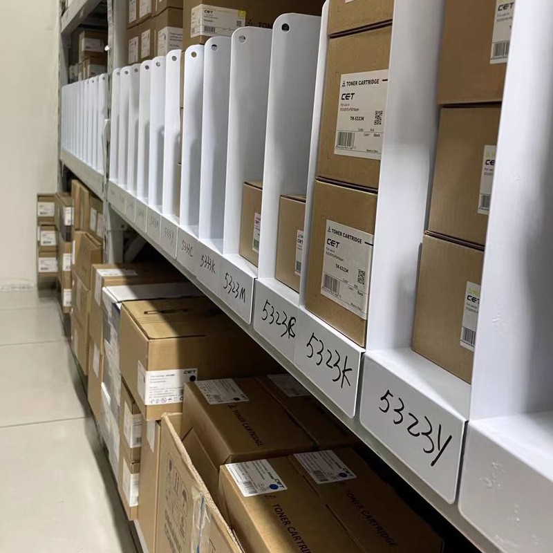 PVC货架隔板 PVC电商仓库货架隔板 PVC硬板 PVC挡板 电商隔板