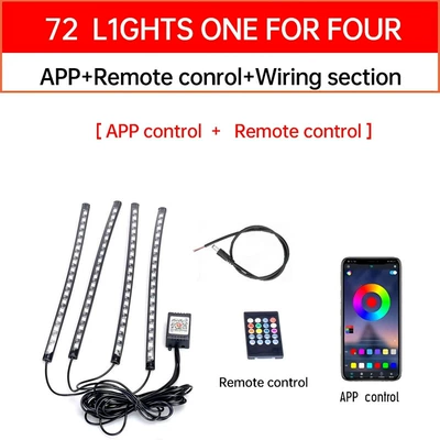 Modified Light, Other lights - one-to-four-72-lights-app-remote-control