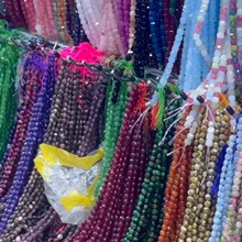 ��ɫʯ�^����o����Ȼʯɢ��diy�Ʒ��������ӬF؛���l4-12mm