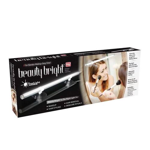 LED mirror headlight Beauty Bright no punching makeup mirror lamp makeup strip light mirror cabinet bedside wall lamp