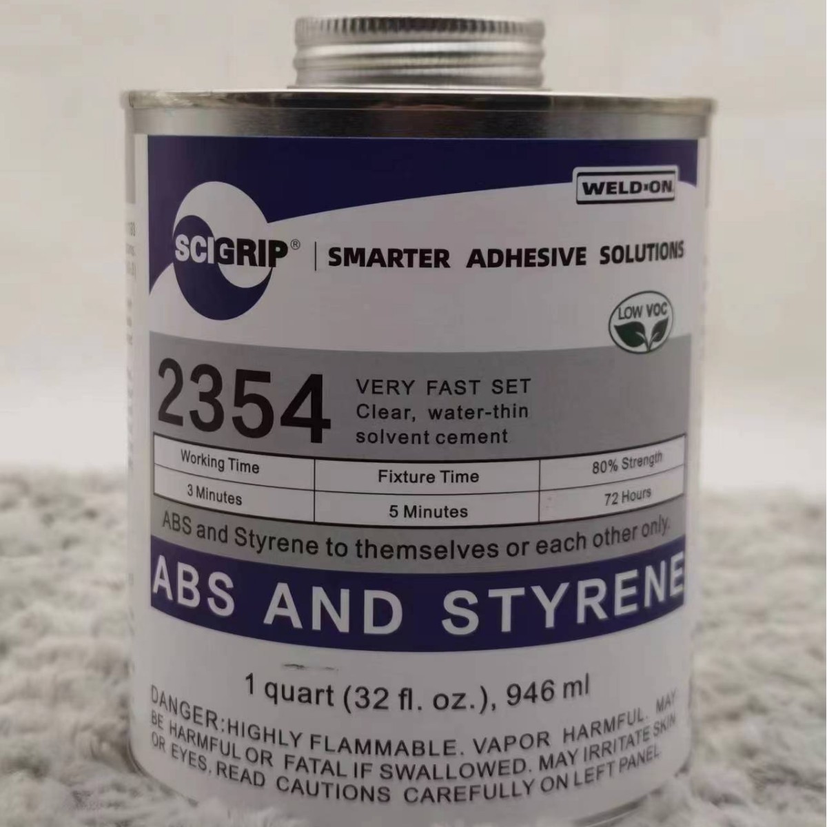 美国IPS胶水 2354#胶水 ABS粘接 SCIGRIP