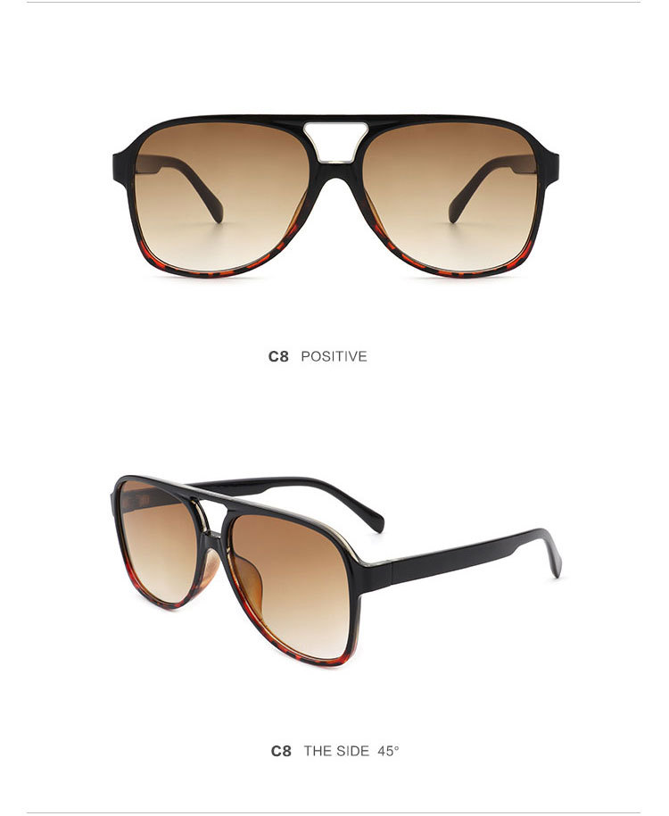 Retro Solid Color Pc Round Frame Full Frame Women's Sunglasses display picture 4