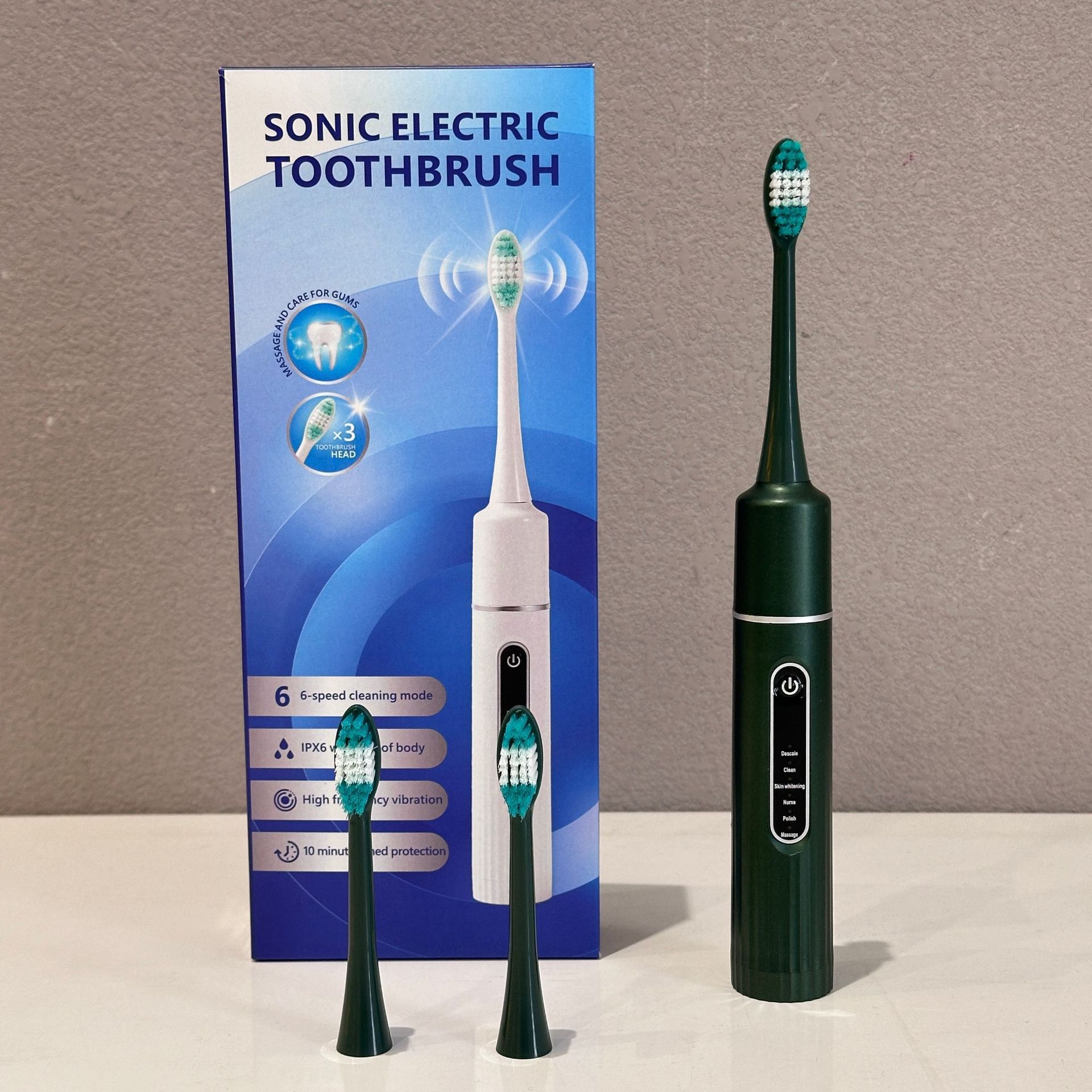 161 성인 칫솔 그린