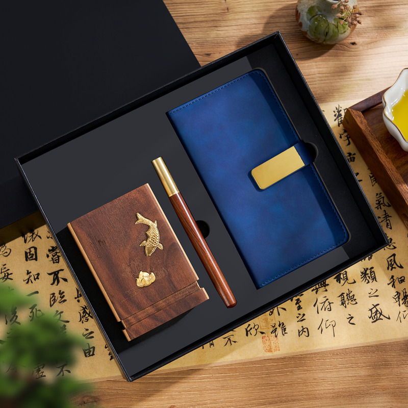实木笔筒套装礼盒送老师高档文创礼品企业宣传送客户伴手礼定制|undefined