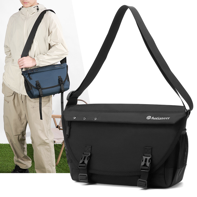 New Japanese-style crossbody bag, unisex, student workwear trendy messenger bag, casual versatile men's shoulder bag