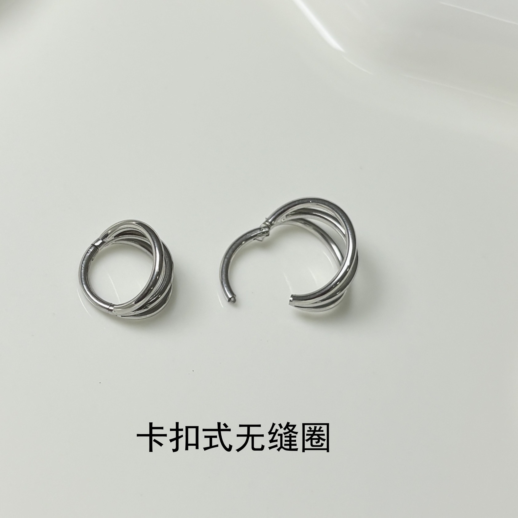 Labret stud lip piercing jewelry styling detail