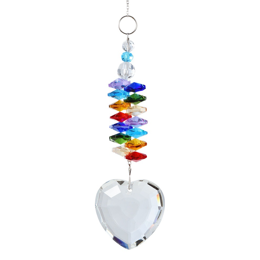 Crystal suncatchers suministro transfronterizo Arco Iris amor Bola de cristal de tres piezas Crystal Sun Catcher