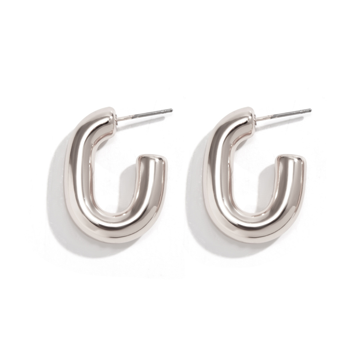 10g Weight Alloy Ear Needle Material Drop Earrings Classification 1 Pair Quantity Casual Occasion CCB Material Geometric Pattern Women's Gender Plating Design Simple Style Style 1 Pair Simple Style Geometric Plating CCB Drop Earrings 21