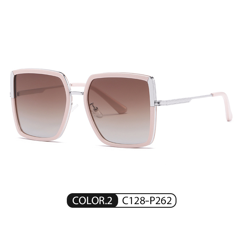 Nuevas gafas de sol polarizadas TJ709 de alta calidad ins gafas de sol cóncavas de conducción de las mujeres gafas polarizadas