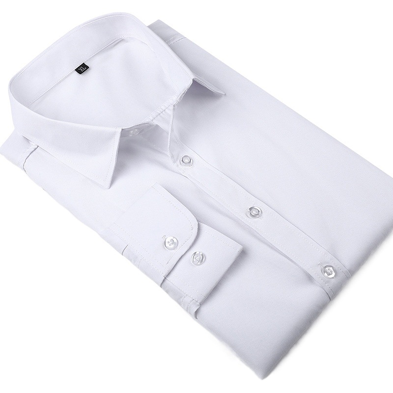 Custom Shirt Men's Business Short-sleeved Men's Professional Dress Wholesale Non-iron Work Clothes Embroidered LOGO Men's Shirt