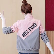 女士短款外套女春季年春秋新款百搭休闲小个子夹克棒球服上衣