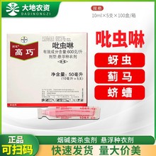 拜耳高巧吡虫啉种衣剂玉米蛴螬棉花小麦蚜虫杀虫剂拌种剂农药10ml