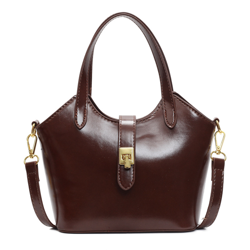 Bolso de moda de moda para mujeres 2025 nuevo bolso de cubo de estilo universal ocio viaje de alta calidad bolso de hombro