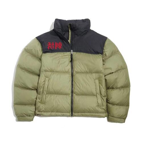 TNF1996 Classic Cotton Jacket with 700 Embroidery, Unisex Couple's Winter Warm Insulated Fashion Outerwear