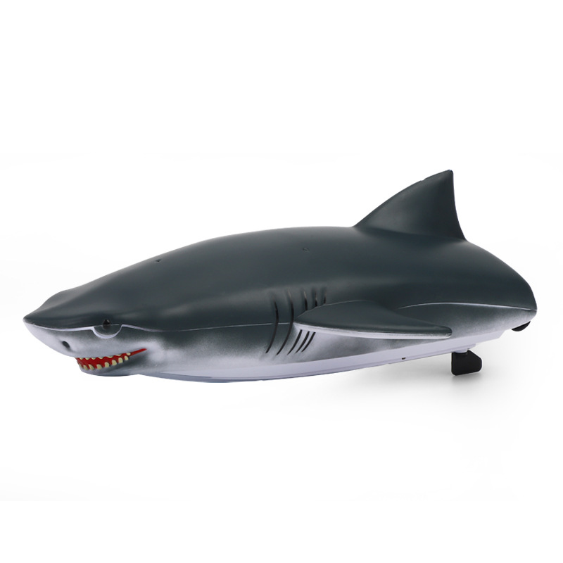 JDRC- new pattern JD-705 2.4 G wholesale Shark Remote Control Boat With Manual Correct Navigation