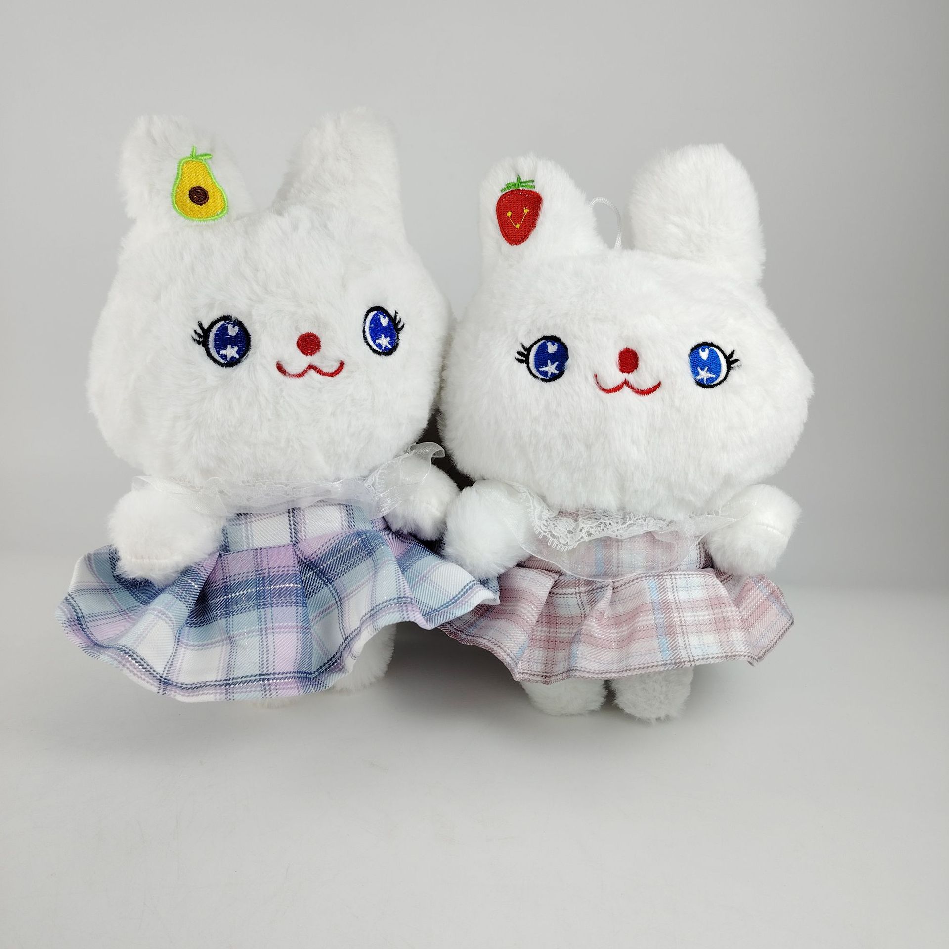Lindo de ocho pulgadas de peluche de juguete muñeca boda lanzando muñeca regalo al por mayor logo
